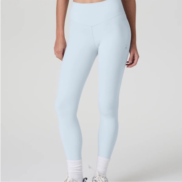 Vuori All The Form Legging High Rise Performance Stretch Bliss blend Blue L NEW - Picture 2 of 12